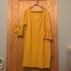 Beautiful yellow dress